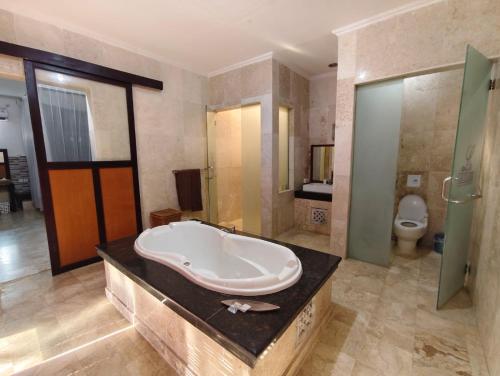 Ένα μπάνιο στο Privat Pool villa at kuta