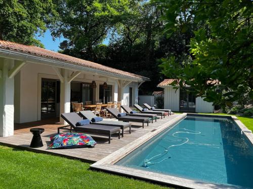 Villa Romaline - Plage Pereire - Piscine chauffée