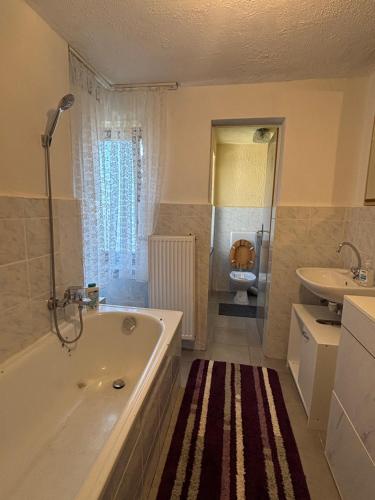 Koupelna v ubytování Ferienwohnung Iridam