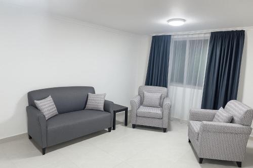 Posezení v ubytování Masaya Al Deyar Apartments