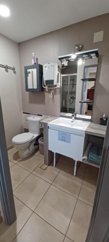 Ένα μπάνιο στο Appartement entre Sisteron et Gorges de la Méouge " Les Hauts de Toscane "