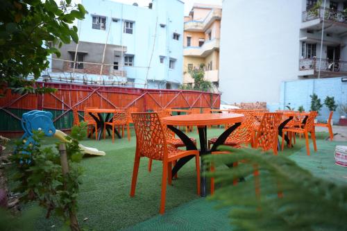 Jardín al aire libre en Hotel Singhova