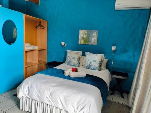 Postel nebo postele na pokoji v ubytování Skemerkelk Guesthouse