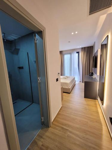 Ένα ή περισσότερα κρεβάτια σε δωμάτιο στο Hotel Boutique Onix
