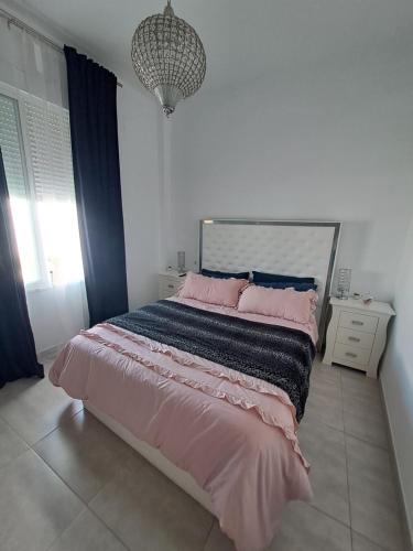 Postel nebo postele na pokoji v ubytování Casa Cañada