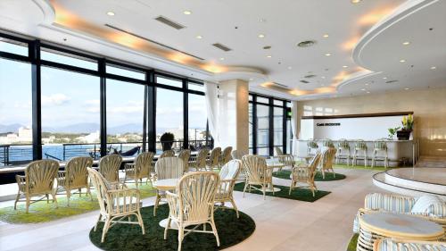Zona de estar de The Gran Resort Elegante Shirahama