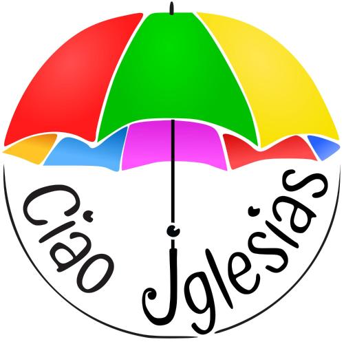an illustration of an umbrella with the words back to jussie at Ciao Iglesias 2 in Iglesias