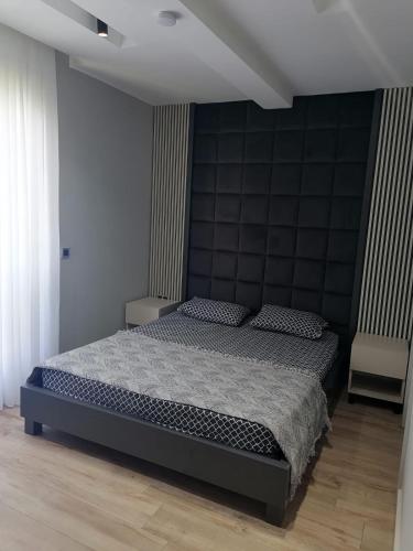 Katil atau katil-katil dalam bilik di Çamyuva Lüks Villa