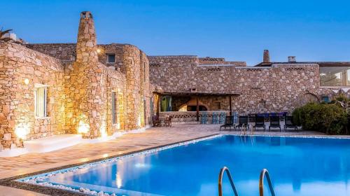 Myrovi Sunset Villa - Sea View & Pool in Kanalia