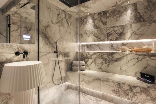 Koupelna v ubytování The Sanctuary