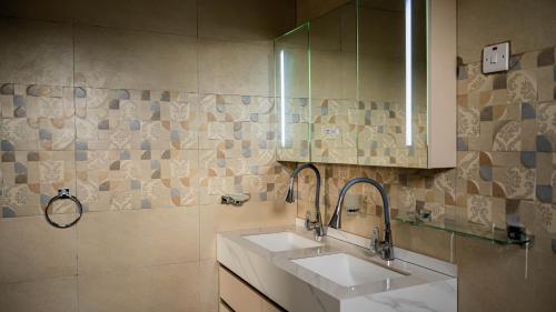 Koupelna v ubytování COMFORT INN-Executive Apartments