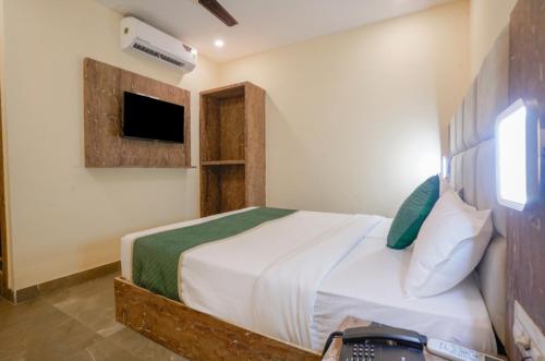 TV a/nebo společenská místnost v ubytování Hotel Crystal Place