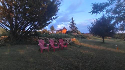 Κήπος έξω από το Les Terrasses du Carlat "Le four à pain", situation idéale pour visiter la Dordogne, piscine, jardin, parc, charme