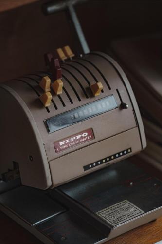 a cake of a toaster sitting on top of a table at Unique City Pop Retreat 5 star Location, Game Room in Fujiyoshida
