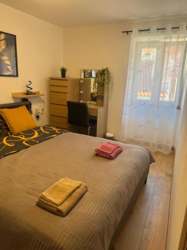 Postel nebo postele na pokoji v ubytování M&K Apartman Rovinj