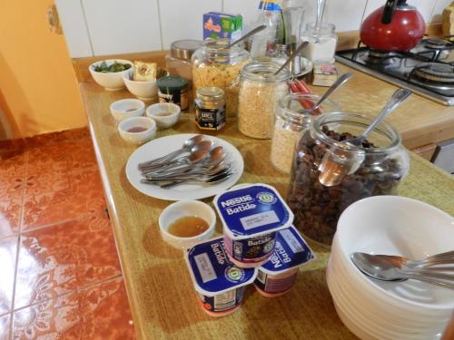 Comida en o cerca de este hostal o pensión