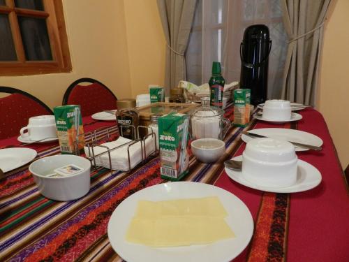 Comida en o cerca de este hostal o pensión