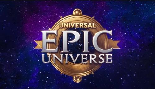Una medalla de oro con el logo del universo épico universal. en Great Condo Incredible Location, en Orlando