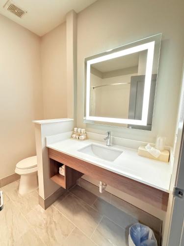 Ένα μπάνιο στο Holiday Inn Express Kenedy by IHG