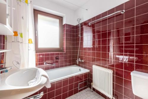 Bilik mandi di Appartements Wittenius by we rent