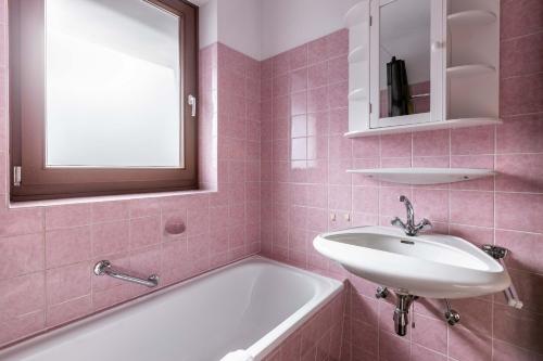 Bilik mandi di Appartements Wittenius by we rent