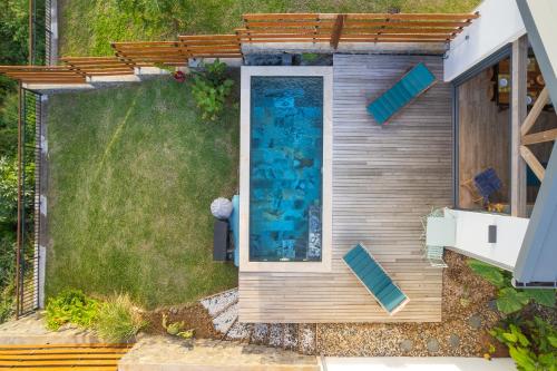 Κήπος έξω από το La Kaz Frida, luxe 5 étoiles à Grande Anse