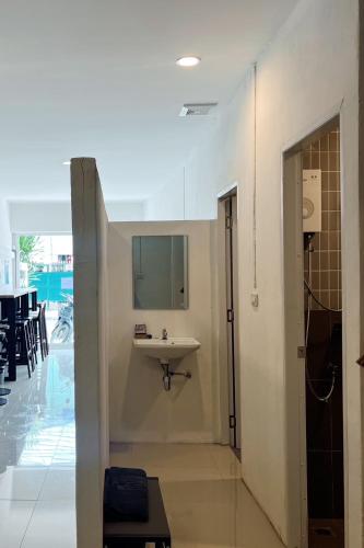 Koupelna v ubytování Passenger Guesthouse Ayutthaya