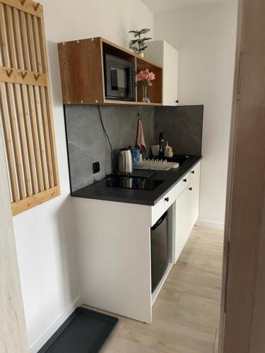 Kuchyň nebo kuchyňský kout v ubytování Madi Apartamenty