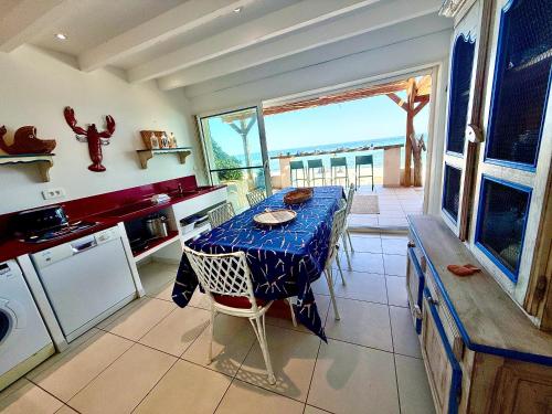 Dapur atau dapur kecil di Casamarina2a Maisons bord de mer