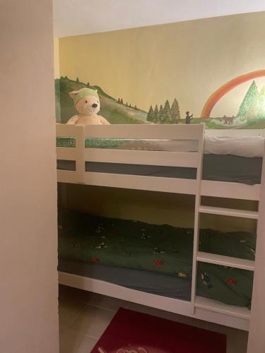 Palanda nebo palandy na pokoji v ubytování B&B Margarita