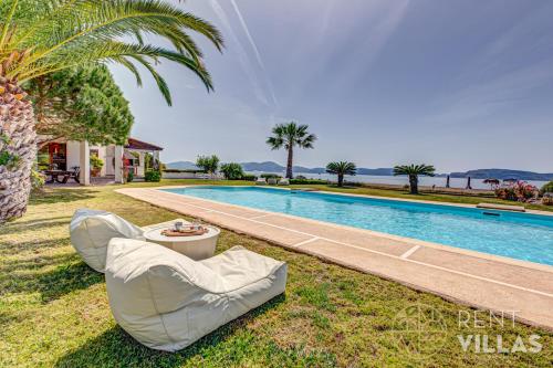 Beachfront Villa Armonia in Porto Hydra by goutos properties