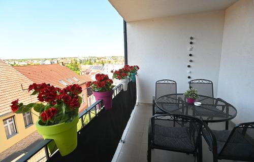 Μπαλκόνι ή βεράντα στο ONE Luxury Grand Suite Eger