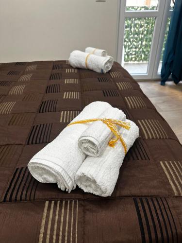 Postel nebo postele na pokoji v ubytování B&B Suite Penelope