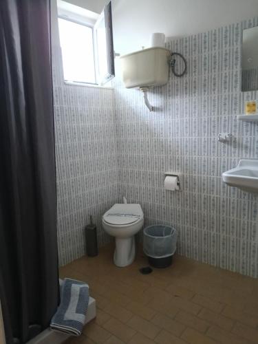 Koupelna v ubytování Ermis