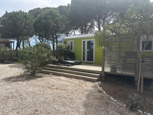 Menthalo 4 étoiles La Presqu île du Barcarés Mobil Home 6 pers premium climatisé