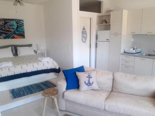 Chic greek hideaway, your stylish studio retreat