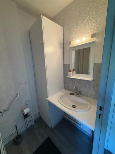 Et badeværelse på Studio residence, Le Provence