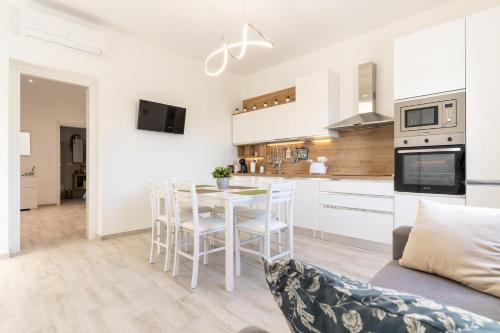 Dapur atau dapur kecil di B&B La Villetta sul Mare