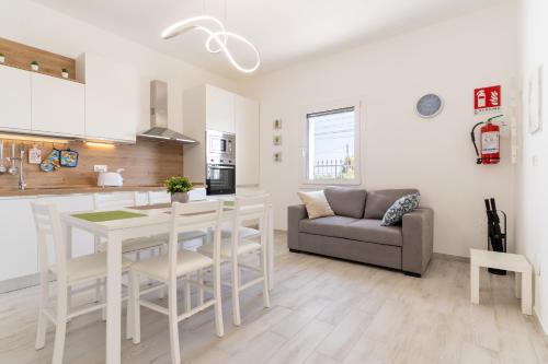 Dapur atau dapur kecil di B&B La Villetta sul Mare