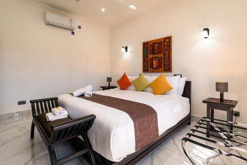 Katil atau katil-katil dalam bilik di D'Offay Seaview Apartments