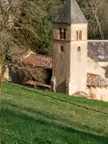 Zahrada ubytování Gite de Belle vue