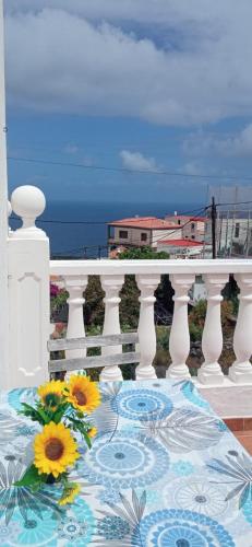 Μπαλκόνι ή βεράντα στο Estudio Mary Espectaculares Vistas al Mar