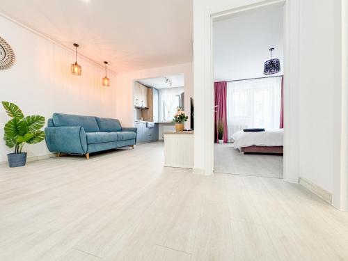 Χώρος καθιστικού στο Bucharest Apartment Hils
