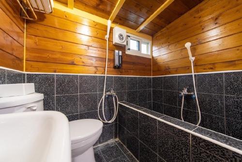 Koupelna v ubytování Shanding Shang Homestay