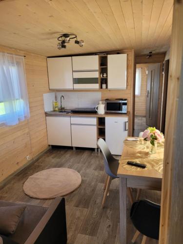 Kuchyňa alebo kuchynka v ubytovaní Domek u Ani
