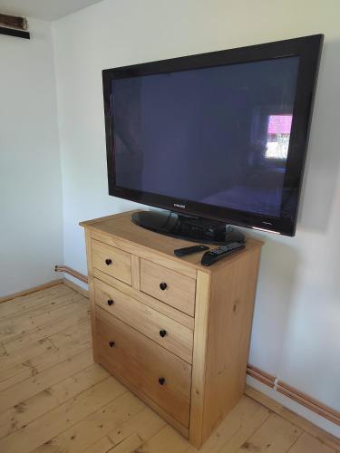 TV/Unterhaltungsangebot in der Unterkunft Apartmán Kristian