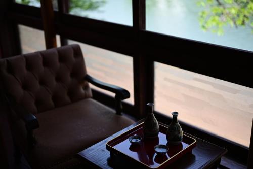 Χώρος καθιστικού στο Japanese Machiya kanazawa private villa Asanogawa