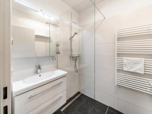 Koupelna v ubytování Sonnenhaus