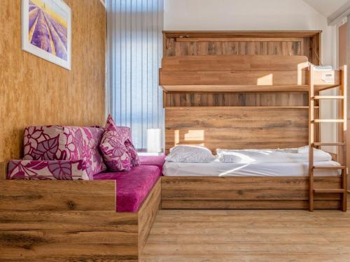 Postel nebo postele na pokoji v ubytování Sonnenhaus