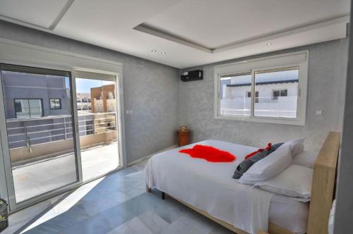 Katil atau katil-katil dalam bilik di Appartement Fes - Golden Luxury Suite
